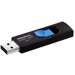 ADATA UV320, 32 Go, USB Type-A, 3.2 Gen 1 (3.1 Gen 1), Slide, 7,9 g, Noir, Bleu