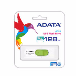 ADATA UV320 lecteur USB flash 128 Go USB Type-A 3.2 Gen 1 (3.1 Gen 1) Vert, Blanc