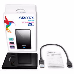 ADATA AHV620S-2TU3-CBK disque dur externe 2 To Noir - Vue supplémentaire 9