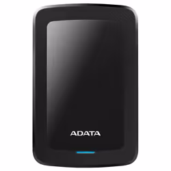 ADATA HDD Ext HV300 2TB Black, 2 To, 2.5", 3.2 Gen 1 (3.1 Gen 1), Noir