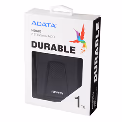 ADATA HD680 disque dur externe 1 To Noir