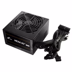 FSP/Fortron HEXA 85+ PRO unité d'alimentation d'énergie 350 W 24-pin ATX ATX Noir - Vue supplémentaire 8