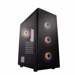 FSP/Fortron CMT340 Plus, Bureau, PC, Noir, ATX, ITX, micro ATX, Plastique, SPCC, Ventilateur, Devant