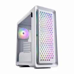 FSP CUT593P, Tower, PC, Blanc, ATX, micro ATX, Mini-ITX, SPCC, Verre trempé, Multicolore