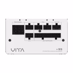 FSP VITA GM 850W unité d'alimentation d'énergie 20+4 pin ATX ATX Blanc - Vue supplémentaire 4
