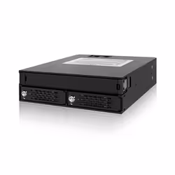 Icy Dock MB994IKO-3SB, Noir, Aluminium, Métal, 15 mm, 1 ventilateur(s), 4 cm, 12 Gbit/s