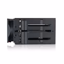 Icy Dock MB508SP-B Obturateur de baie de lecteur 2x 5,25" Panneau de support Noir - Vue supplémentaire 4