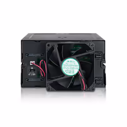 Icy Dock MB508SP-B Obturateur de baie de lecteur 2x 5,25" Panneau de support Noir - Vue supplémentaire 5