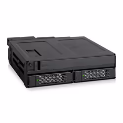 Icy Dock MB602SPO-B Obturateur de baie de lecteur Noir