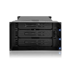 Icy Dock MB830SP-B Boîtier de disques de stockage Boîtier HDD Noir 3.5"