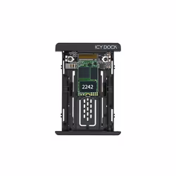 Icy Dock MB705M2P-B Boîtier de disques de stockage Enceinte ssd Noir M.2 - Vue supplémentaire 7