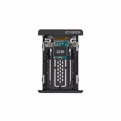 Icy Dock MB705M2P-B Boîtier de disques de stockage Enceinte ssd Noir M.2 - Vue supplémentaire 8