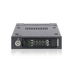 Icy Dock MB601M2K-1B Boîtier de disques de stockage Enceinte ssd Noir 3.5"