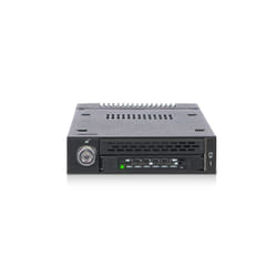 Icy Dock MB833M2K-B Boîtier de disques de stockage Enceinte ssd Noir M.2