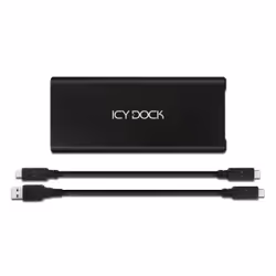 Icy Dock MB861U31-1M2B Boîtier de disques de stockage Enceinte ssd Noir M.2 - Vue supplémentaire 10
