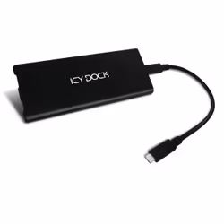 Icy Dock MB861U31-1M2B Boîtier de disques de stockage Enceinte ssd Noir M.2 - Vue supplémentaire 11