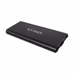 Icy Dock MB861U31-1M2B Boîtier de disques de stockage Enceinte ssd Noir M.2 - Vue supplémentaire 4