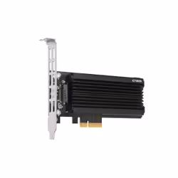 Icy Dock MB987M2P-1B, PCIe, M.2, Noir, Argent, Passif, 32 Gbit/s, 0 - 60 °C