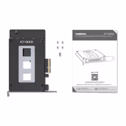 Icy Dock MB111VP-B Boîtier de disques de stockage Noir - Vue supplémentaire 8