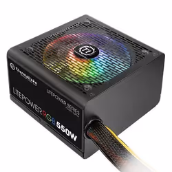 Alimentation ATX 550W - Thermaltake - Litepower RGB - Compatible ATX - Couleur RGB - Personnalisation RGB