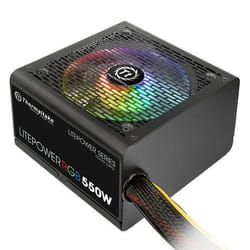Alimentation ATX 550W - Thermaltake - Litepower RGB - Compatible ATX - Couleur RGB - Personnalisation RGB