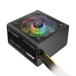 Thermaltake Litepower RGB unité d'alimentation d'énergie 650 W ATX Noir