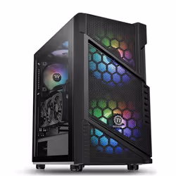 Thermaltake Commander C 31, Midi Tower, PC, Noir, ATX, micro ATX, Mini-ITX, SPCC, 18 cm