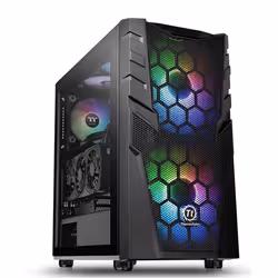 Thermaltake Commander C 32, Midi Tower, PC, Noir, ATX, micro ATX, Mini-ITX, SPCC, 18 cm