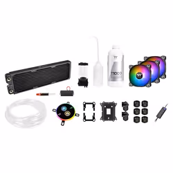 Thermaltake CL-W253-CU12SW-A, Liquid cooling kit, 12 cm, Couleurs assorties
