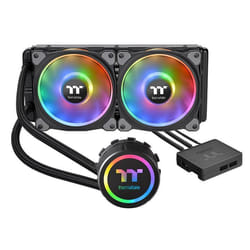 Thermaltake Floe DX RGB 240 TT Premium Edition Processeur Refroidisseur de liquide tout-en-un Noir 1 pièce(s)