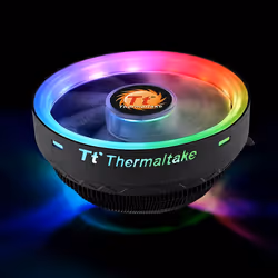 Thermaltake UX100 ARGB Lighting Processeur Refroidisseur 12 cm Noir