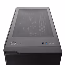 Thermaltake H100 TG Midi Tower Noir - Vue supplémentaire 5