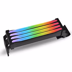 Thermaltake Pacific R1 Plus, Universel, Kit d'éclairage pour boîtier PC, Noir, Multicolore, 170 mm, 90 mm