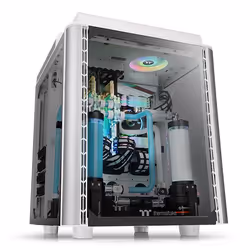 Thermaltake Level 20 HT Snow Edition, Full Tower, PC, Blanc, ATX, EATX, micro ATX, Mini-ITX, SPCC, 26 cm
