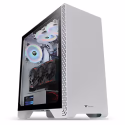 Thermaltake S300 TG Snow Midi Tower Blanc