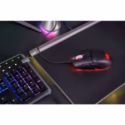 Thermaltake Argent M5 RGB souris Ambidextre USB Type-A Optique 16000 DPI - Vue supplémentaire 6