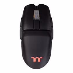 Thermaltake Argent M5, Ambidextre, Optique, RF Wireless + Bluetooth + USB Type-A, 16000 DPI, Noir