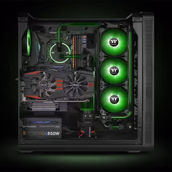 Thermaltake Pure A12 Boitier PC Ventilateur 12 cm Noir 1 pièce(s)