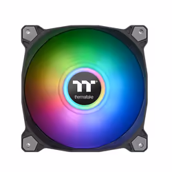 Thermaltake Pure Duo 12 Universel Ventilateur 12 cm Noir 2 pièce(s)