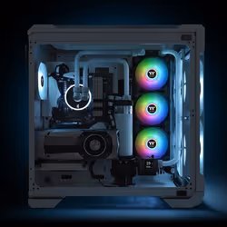 Thermaltake Pure Duo 14 Universel Ventilateur 14 cm Noir 2 pièce(s) - Vue supplémentaire 6