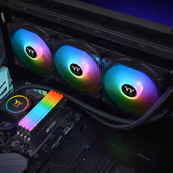 Thermaltake Floe RC360 Refroidisseur de liquide tout-en-un Noir - Vue supplémentaire 6