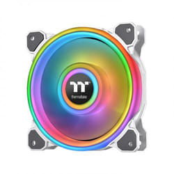 Thermaltake CL-F101-PL14SW-C système de refroidissement d’ordinateur Boitier PC Ventilateur 14 cm Blanc