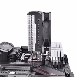 Thermaltake Toughair 310 Processeur Refroidisseur 12 cm Noir, Argent - Vue supplémentaire 5