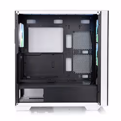Thermaltake Divider 370 TG Midi Tower Noir, Blanc - Vue supplémentaire 4