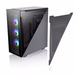 Thermaltake Divider 500 TG ARGB Midi Tower Noir - Vue supplémentaire 4