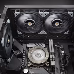 Thermaltake TOUGHFAN 12 Boitier PC Ventilateur 12 cm Noir, Gris 1 pièce(s) - Vue supplémentaire 4