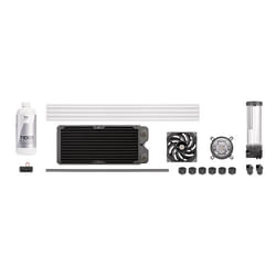 Thermaltake Pacific TOUGH C240 Processeur Kit de refroidissement du liquide 12 cm Noir
