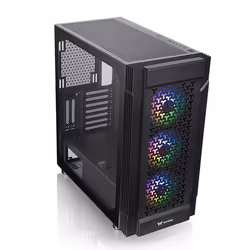 Thermaltake Versa T27 TG ARGB Midi Tower Noir - Vue supplémentaire 5