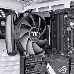 Thermaltake TOUGHAIR TRX40 Processeur Refroidisseur d'air 14 cm Aluminium, Noir 1 pièce(s) - Vue supplémentaire 5