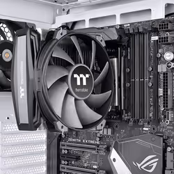 Thermaltake TOUGHAIR TRX40 Processeur Refroidisseur d'air 14 cm Aluminium, Noir 1 pièce(s) - Vue supplémentaire 6